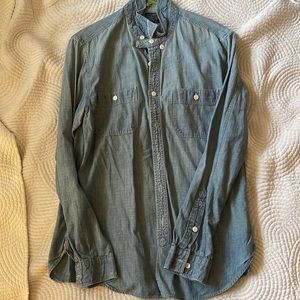 Men’s J Crew Chambray Shirt Size L